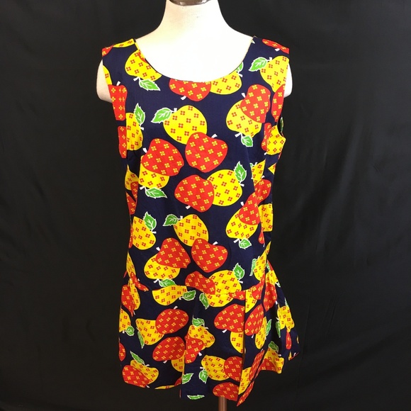Vintage Pants - Vintage homemade apple design romper